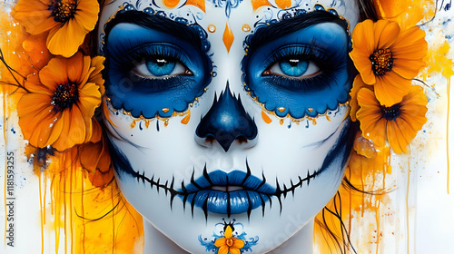 Sugar Skull Makeup Tutorial...