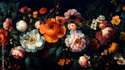 Flowers Bloom Vibrantly in ...