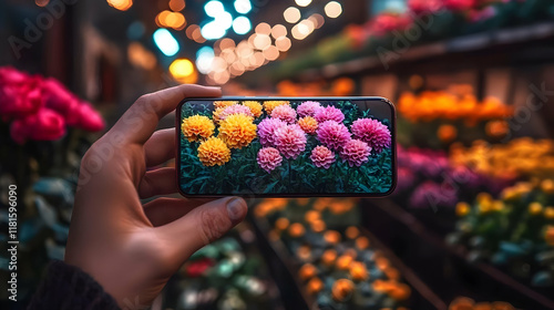 Flowers Photographed on Pho...