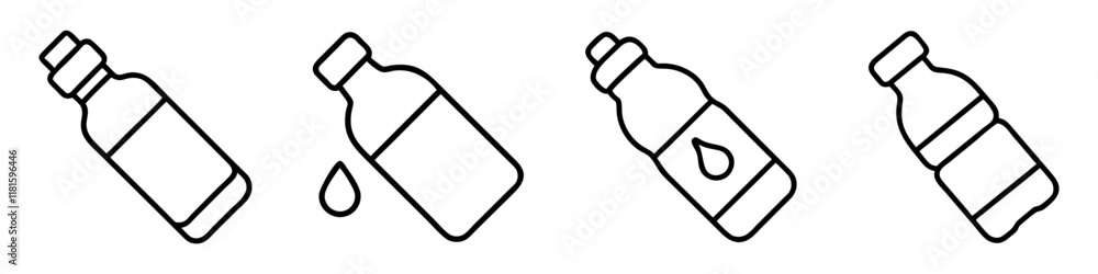 water bottle icon, foods line art, foods vector - simple black line art icon of water bottle perfect for logos, and foods -themed designs. water bottle icon, foods line art, foods vector - simple black line art icon of water bottle perfect for logos, and foods -themed designs.