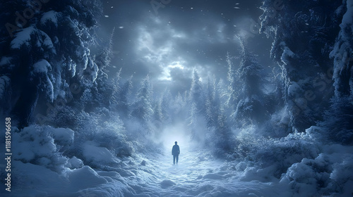 Snowy Forest Walk Explores ...