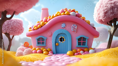 Candy House Sits in Sweet L...