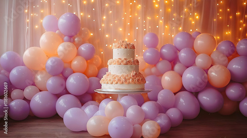 Cake Decorates Party with B...