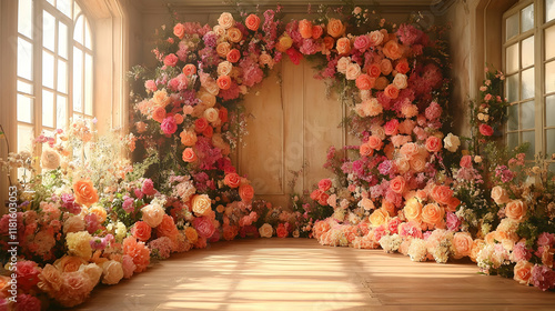 Floral Room Decor Creates a...