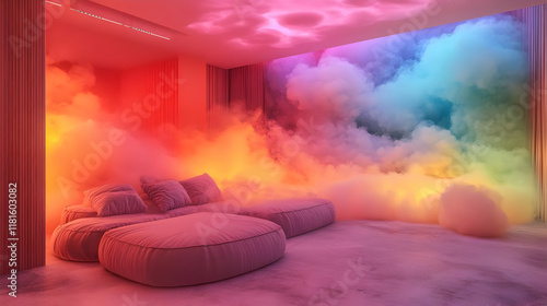 Rainbow Cloud Room Creates ...
