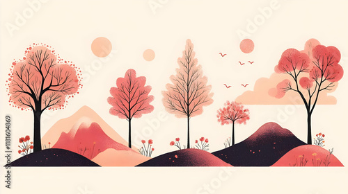 Pink Landscape Creates Harm...
