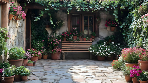 Garden Flourishes: Potted P...