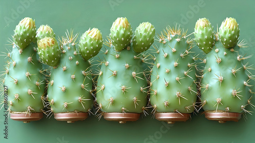 Cactus Plants Showcase Succ...