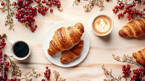 Fresh Croissants and Coffee...