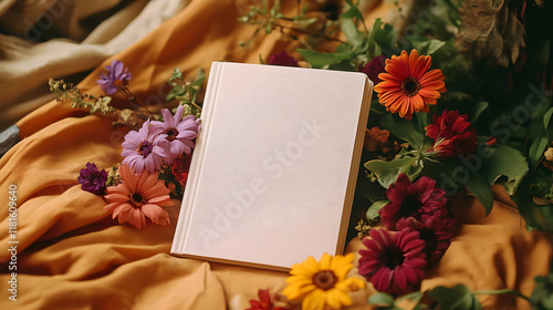 Blank Book Mockup Displays ...
