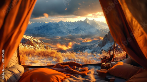 Cozy Camping Meets Majestic...