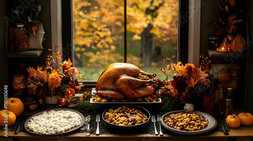 Thanksgiving Feast: Turkey,...