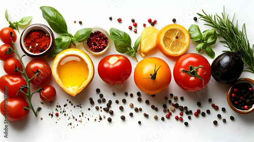Fresh Tomatoes, Herbs, and ...