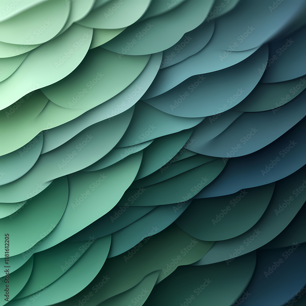 Gradient of green tones with a minimalist aesthetic Gradient of green tones with a minimalist aesthetic