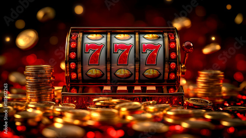 Slot Machine Jackpot 777 Wi...