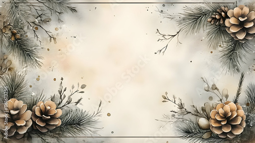 Pine Cones and Needles Comp...