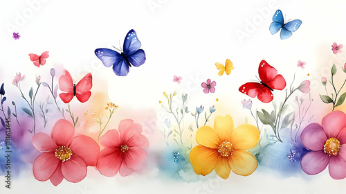 Butterflies Flutter Around ...
