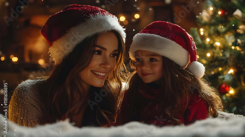 Christmas Family Love: Moth...
