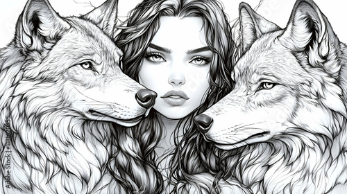Wolves and Woman Connect De...