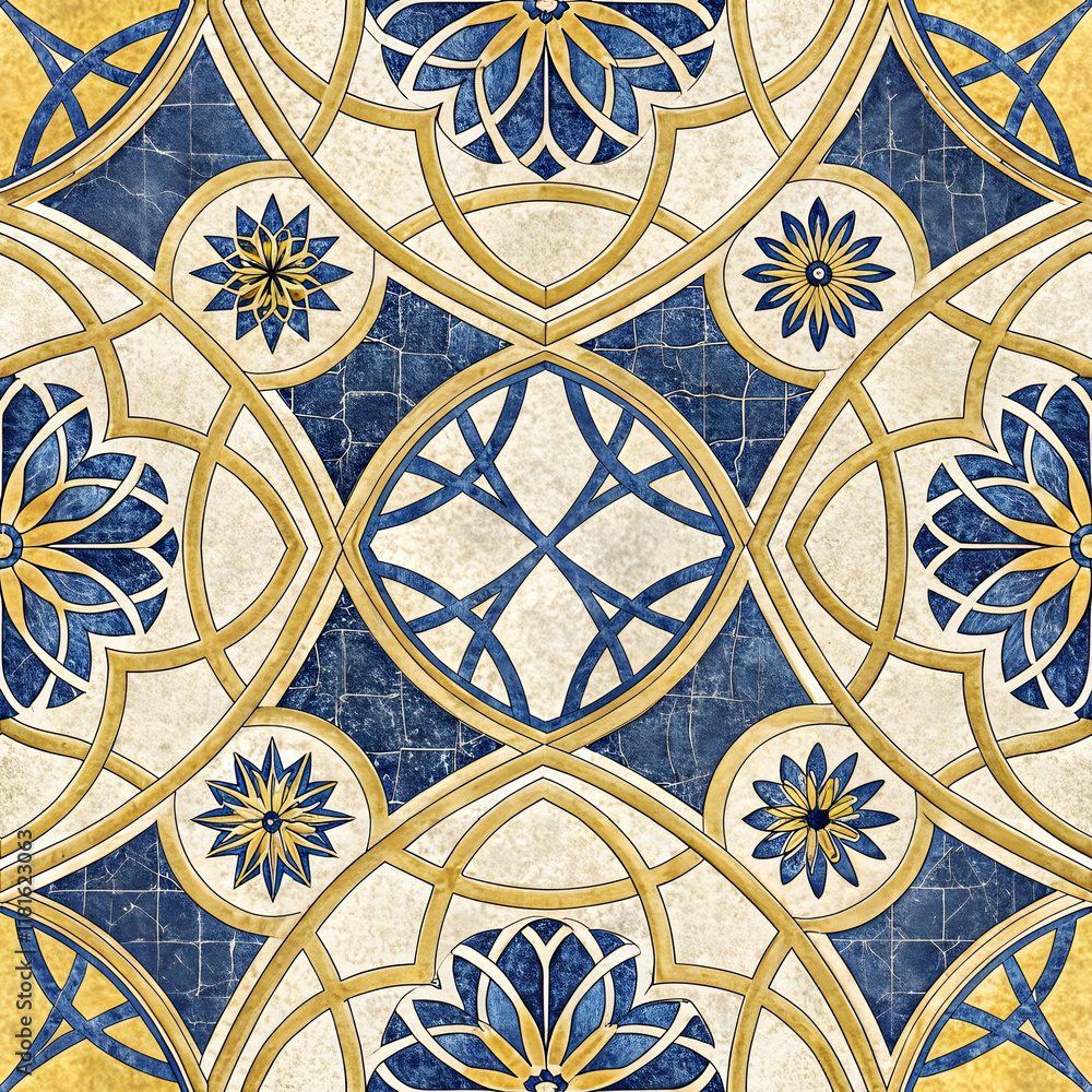 Seamless Pattern Moroccan Splendor: Exquisite Tile Patterns in Stunning , Use for Print & Digital Design Fashion & Textiles., Home Decor Products, Product Branding Design. Seamless Pattern Moroccan Splendor: Exquisite Tile Patterns in Stunning , Use for Print & Digital Design Fashion & Textiles., Home Decor Products, Product Branding Design.
