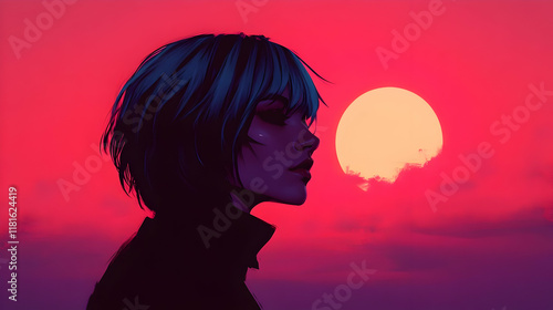 Woman Silhouette Watches Su...