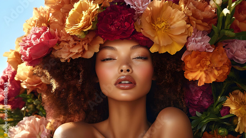 Floral Beauty Embraces Natu...