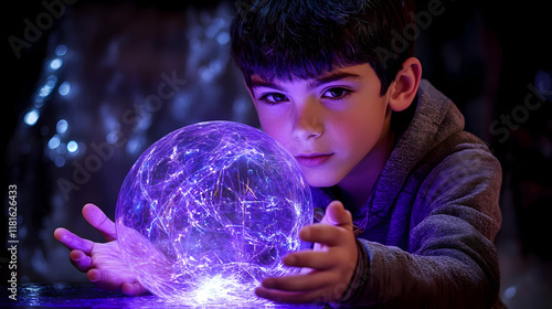Child Discovers Glowing Orb...