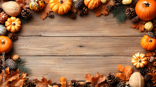 Autumn Leaves and Pumpkins ...