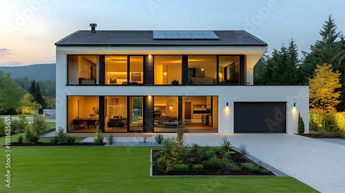 Modern Home Showcases Susta...