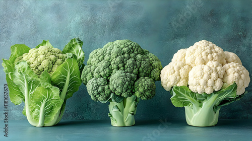 Cauliflower, Broccoli, and ...
