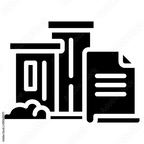 Public Administration glyph icon