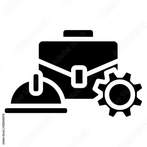 Labor glyph icon