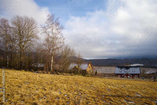 Fototapeta Naklejka Na Ścianę i Meble -  Bieszczadzki krajobraz, Polska