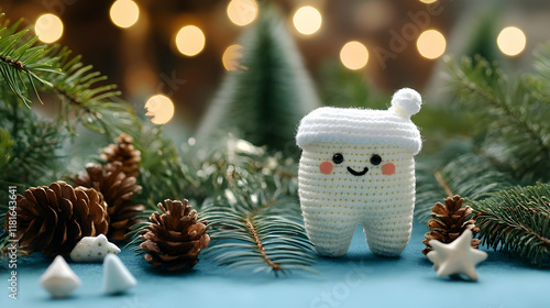 Christmas Tooth Decor Greet...