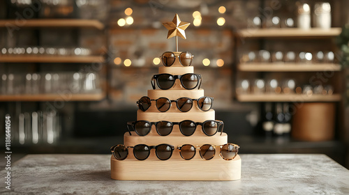 Sunglasses Displayed Beauti...