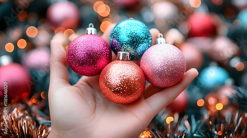 Colorful Christmas Ornament...