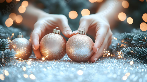 Sparkling Ornaments Decorat...
