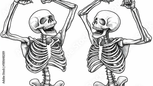 Skeletons Dance Joyfully: A...