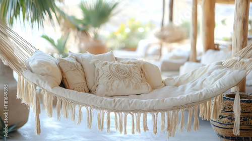 Relaxing Hammock Swinging G...