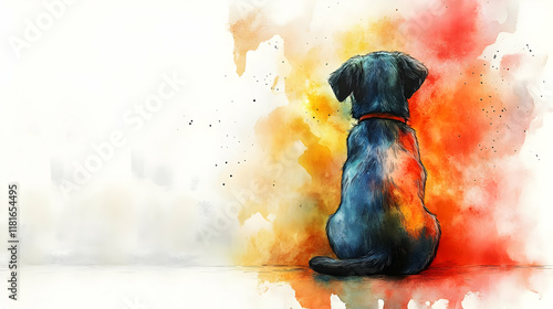 Lonely Dog Sits and Waits P...