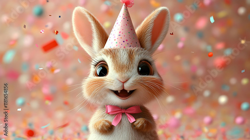Bunny Celebrates with Joy: ...