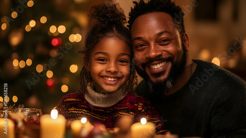 Family Celebrates with Glow...