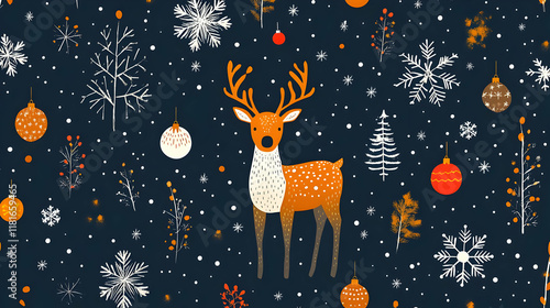 Reindeer Meets Winter Wonde...