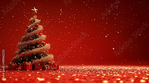 Christmas Tree Sparkles wit...