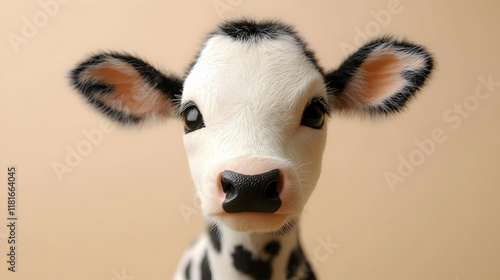 Adorable Calf Looks Curious...