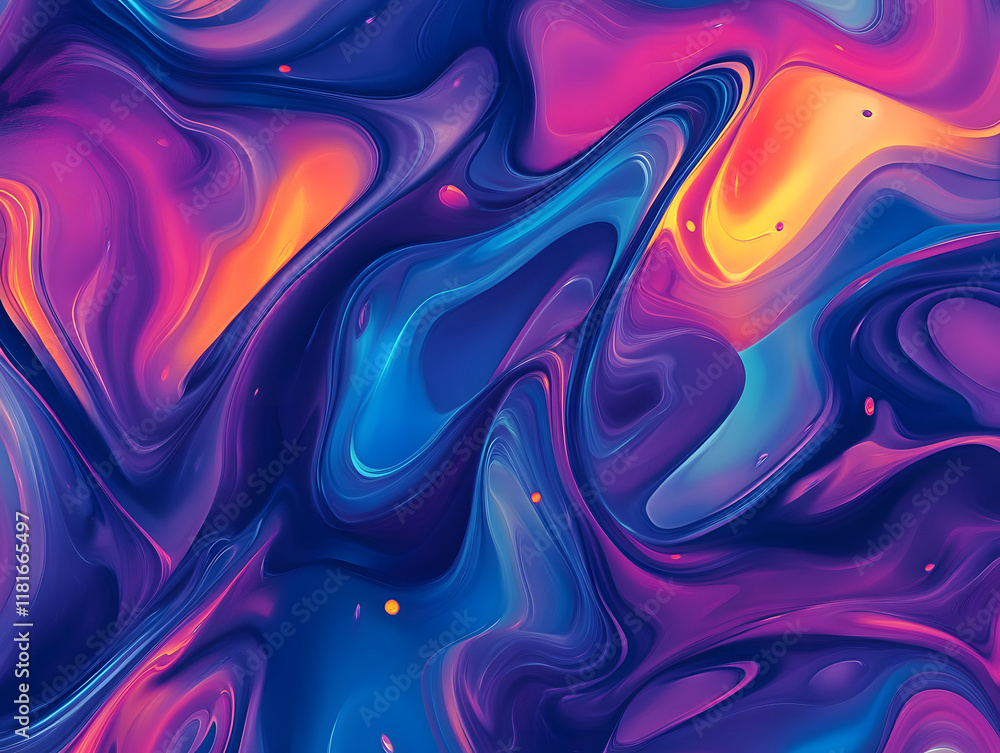 Fototapeta premium Different type of abstract background