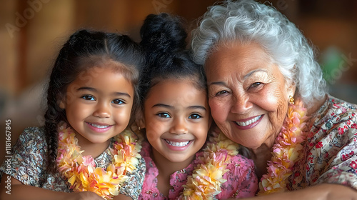Grandmother, Granddaughters...