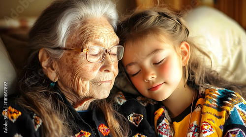 Grandmother and Granddaught...