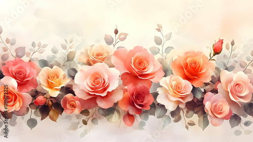 Roses Bloom Beautifully in ...