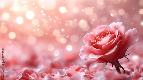 Pink Rose Blooms Beautifull...